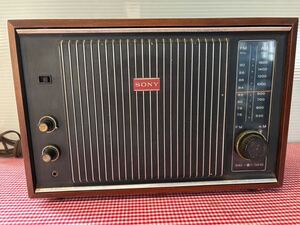 SONY ラジオTFM-9500 昭和レトロ アンティーク ジャンク