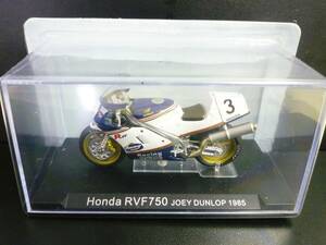 【未開封品】　1/24 ロスマンズ　ホンダ RVF750　#3　ジョーイ・ダンロップ 　HONDA RVF 750 1985　ixo