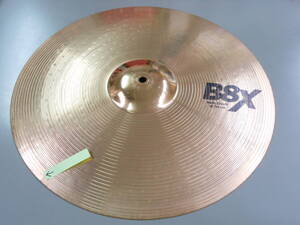 3908　SABIAN　セイビアンB8X-18RCロッククラッシュシンバル18”（中古 割れ ジャンク品）