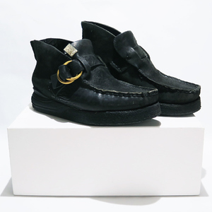 VISVIM ビズビム 23AW MAGOON RING MOC-FOLK 0123202002009 ヴィズヴィム マグーン リング モック フォルク ブラック ブーツ シューズ Deck