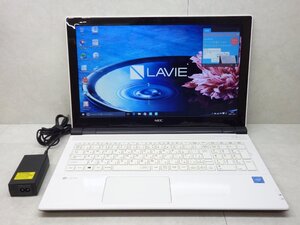 ☆1円☆NEC LAVIE☆NS150/EAW☆Celeron 3855U 1.60GHz/4GB/1TB/Sマルチ/無線/Bluetooth/カメラ/Office/Windows 10 Home DtoD領域☆