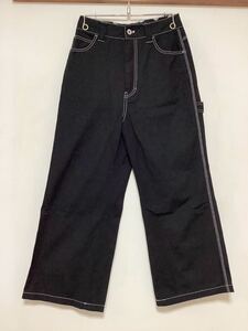 T-1264 Dickies ディッキーズ ペインターパンツ ワークパンツ M レディース　ブラック