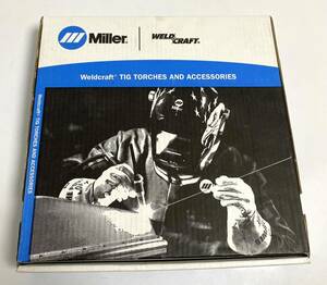 ★未使用品★ Miller ミラー WELD CRAFT ウェルドクラフト WP-200-12R1726 フレキシブルトーチセット TIGトーチ空冷式 TIG溶接 I240321-2