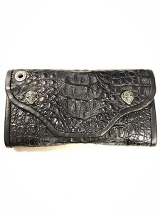 Bill Wall Leather ビルウォールレザー ホーンバック アリゲーター グッドラックスカル カイマン 新品 在庫有ります。すぐに納品できます！