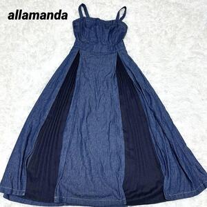 624【アラマンダ】/allamanda/ワンピース/デニム/M/イング/INGNI/古着/トップス/服/女性/レディース