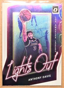 ANTHONY DAVIS (アンソニー・デイビス) 2020-21 LIGHTS OUT トレーディングカード 【NBA,ロサンゼルスレイカーズ,LAKERS】