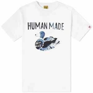 HUMAN MADE ヒューマンメイド NINGEN-SEI CAPSULE DUCK GRAPHIC T-SHIRT 半袖 Tシャツ ホワイト M 中古 TN 1