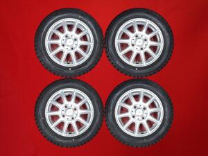 スタッドレス 10スポークタイプ1P+ ダンロップ ウィンターMAXX01(WM01) [ 155/65R13 ] 8.5分山★ モコ ルークス ライフ ムーヴ 等にstwt13