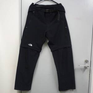 THE NORTH FACE/APEX CONVERTIBLE PANT K L NT52714 エイペックス コンバーティブルパンツ ブラック Lサイズ