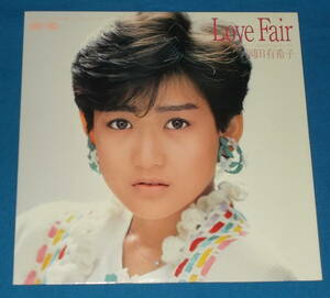☆7inch EP●岡田有希子「Love Fair」80sアイドル!●