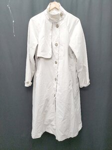 ◇ ⊇ AZUL BY MOUSSY スタンドカラー 長袖 トレンチ　コート サイズS アイボリー レディース P