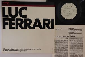 独LP Luc Ferrari Und So Weiter / Music Promenade WER60046 WERGO /00260