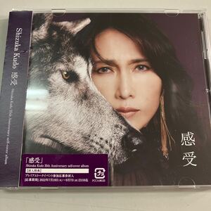 【中古品】工藤静香 感受 Shizuka Kudo 35th Anniversary self-cover album CD PCCA-06133 帯付き