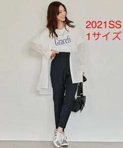 ほぼ新品＊雑誌掲載 BARNYARDSTORM 美脚バックステップヘムパンツ黒m