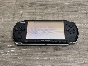 ☆ PSP ☆ プレイステーションポータブル PSP-3000 ピアノブラック 動作品 本体のみ Playstation Portable バッテリー欠品 0403