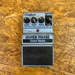 【現状品】DigiTech X-series HYPER PHASE STEREO PHASER　フェイザー