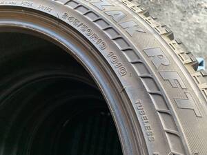 引き取り可能 バリ山 ブリヂストン BLIZZAK RFT 245/50R19 製造年数17x2 19x2年 残溝約6.8～7.0㎜ 4本セット MADE　IN　JAPAN