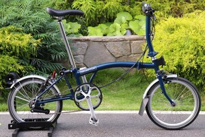 ブロンプトン BROMPTON S6L 2020 テンペストブルー 折り畳み ミニベロ 小径車 16インチ 【さいたま浦和店】