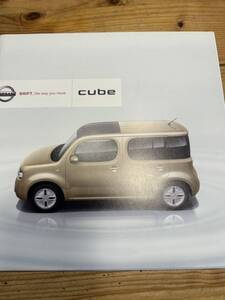 日産　キューブ　NISSAN CUBE 2010年　カタログ