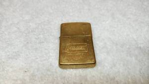 ZIPPO ソリッドブラス　HAZET W.Germany　ダブルイヤー　1932-1988年製