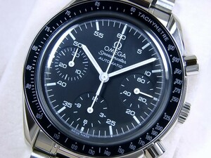 綺麗 OMEGA オメガ スピードマスター クロノグラフ ブラック 3510.5000 Cal.1140 自動巻 鑑定済