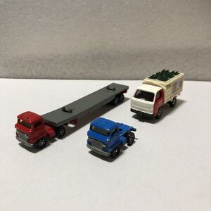 レア絶版希少！昭和レトロ！tomica／トミカ！HINO トレーラー！コカコーラ配送車！当時物！