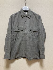 monkey time UNITED ARROWS モンキータイム シャンブレーシャツ ワークシャツ 長袖シャツ ユナイテッドアローズ　SMALL グレー