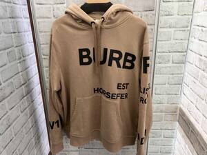 BURBERRY ／ バーバリー ／ HORSEFERRY COTTON HOODIE ／ パーカー ／ サイズXL ／ ブラウン