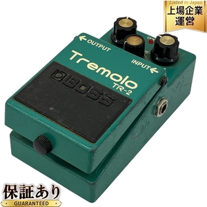 BOSS TR-2 Tremolo ギター エフェクター 音響機器 オーディオ ボス 中古 C9587270