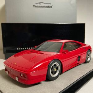 ★テクノモデル／Tecnomodelミュトスシリーズ1/18 ★ フェラーリ 348 ザガート／Ferrari 348 ZAGATO 1991 (ロッソコルサ) ★210台限定品♪