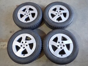 YS15112【送料無料195/65R15】トヨタ純正 30プリウス純正 TOYO 中古スタッドレス ■15×6J 100/5H ET45■1円スタート