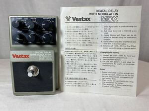 Vestax DIGITAL DELAY WITH MODULATION MDX 動作確認済み　デジタルディレイ