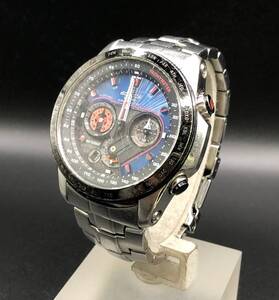 [A]時計★[WH-12905]★(サ60)CASIO(カシオ)★EQW-M001★EDIFICE デイデイト・ソーラー★