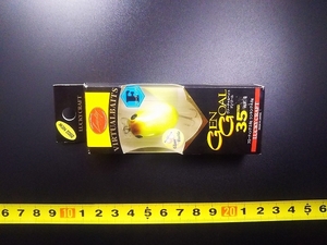 ラッキークラフト ゲンゴール35F 3.8g #インセクトイエロー 箱入 バーチャルベイト クロダイ/チヌにも LUCKY CRAFT VIRTUAL BAITS GENGOAL