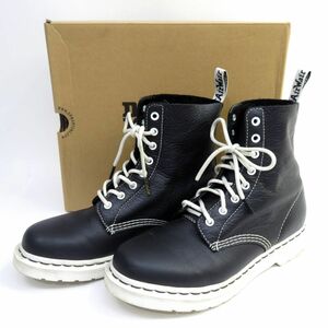 156s Dr.Martens ドクターマーチン 1460 PASCAL BW 25817001 レースアップブーツ UK8/27cm 箱有 ※中古