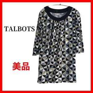 TALBOTS　タルボット　チュニック　総柄　B1275