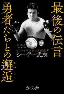 最後の伝言 勇者たちとの邂逅/シーザー武志(著者)