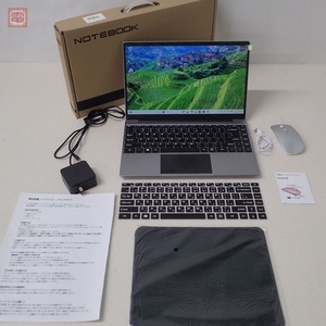 1円〜 動作品 SERYUB SmartBook 14インチ (2024/intel セレロン J4105/メモリ 8GB/SSD 512GB/DoD済/Win11proインストール済) 箱説付【20