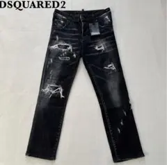 【新品未使用】DSQUARED2 デストロイ加工 デニム レディース 34