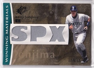 【メモラカード】2008 SPX WINNING MATERIALS #WM-KJ KENJI JOHJIMA 城島健司 10/15