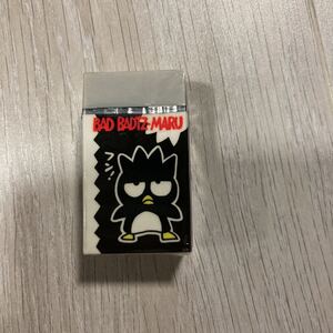 昭和レトロ 消しゴム バッドばつ丸クン　BAD BADTZ-MARU サンリオ　消しゴム　新品未使用　ラピッド株式会社　追加　メモ帳　当時物