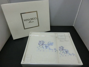 未使用品 NINA RICCI ニナリッチ タオルセット バスタオル フェイスタオル×2