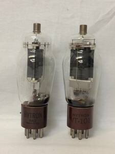 ジャンク品　VT-101　HYTRON　CHY－837　真空管　2個セット　マツダ真空管　東京芝浦電気株式会社