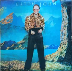 英LP Elton John Caribou DJLPH439 DJM Records (2), DJM Records (2) /00260