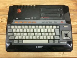 【Y-9983】SONY MSX HB-101 本体 HITBIT ホームコンピューター ゲーム機 パソコン 当時物 昭和レトロ ソニー 東京引取可【千円市場】