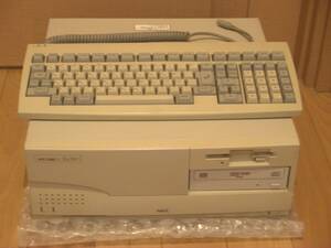 ■メンテナンス済■PC-9821 Xa200 + RAM 30MB + キーボード + CF(2GB) + DVD/CD + 電池新品交換