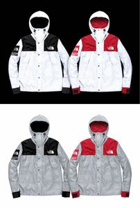 超美品 １円 ！ 超レア Supreme THE NORTH FACE Reflective Mountain parka 黒 S 13SS ノースフェイス マウンテンパーカー シュプリーム