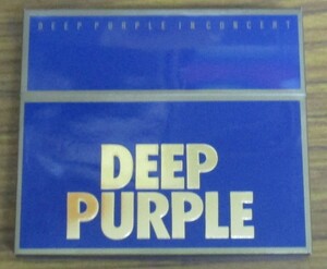 ディープ・パープル Deep Purple In Concert CD BOX 2枚組 GOLD CD ゴールド