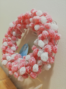 【未使用】リース CANDY WREATH φ13cm ウォールデコ 装飾 デコレーション ディスプレー 新品★