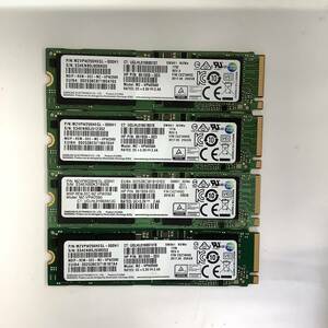 K60617160 SAMSUNG NVMe 256GB SSD 4点 【中古動作品】